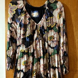 Anthropologie Floral Dress by Anthropologie